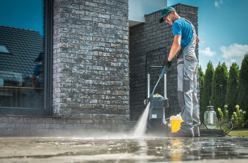 Gentle Pressure Roof And Exterior Cleaning Pressure Washing Service Near Me California Md