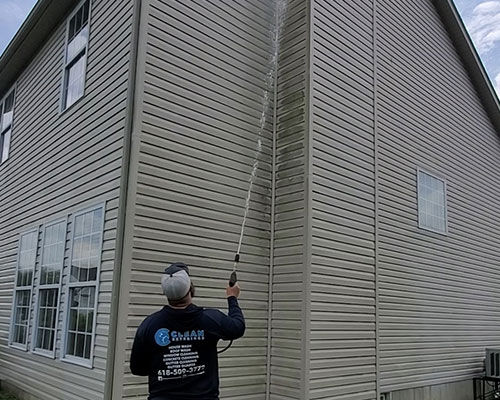 house washing in Trenton, IL