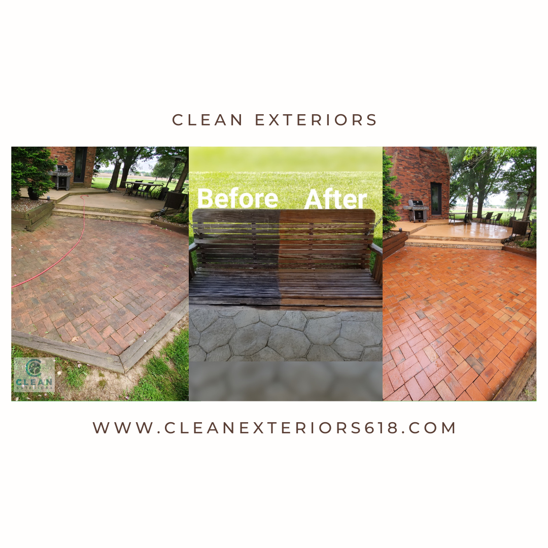 Pressure Washing for Patio Season!